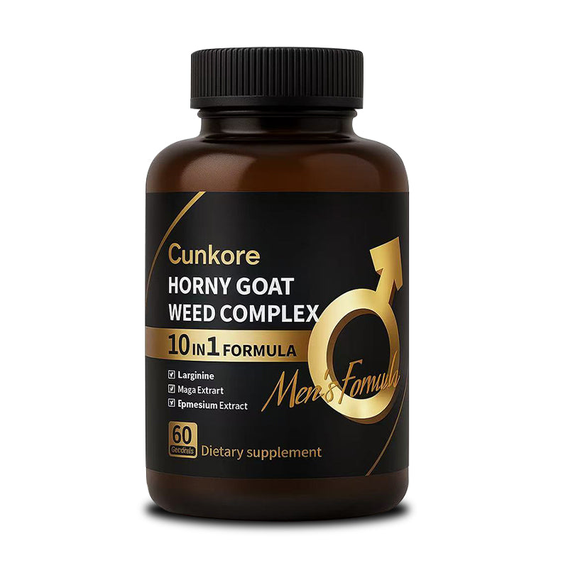Cunkore Horny Goat Weed Complex Dietary Supplement – 60 Capsules