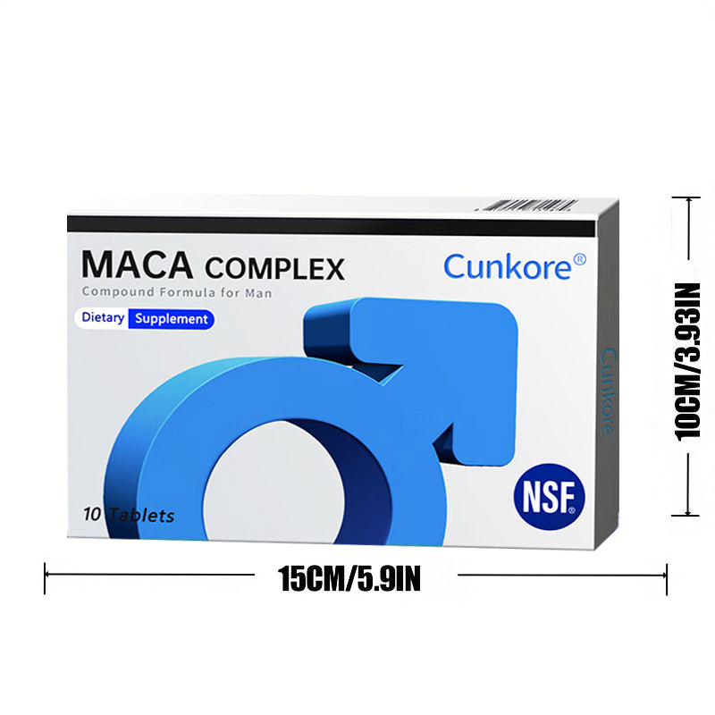 Cunkore Maca Complex Dietary Supplement – 10 Tablets